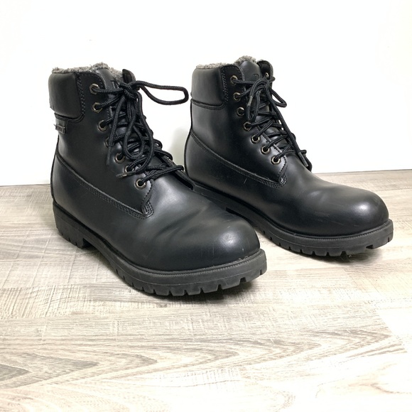 dexter black boots